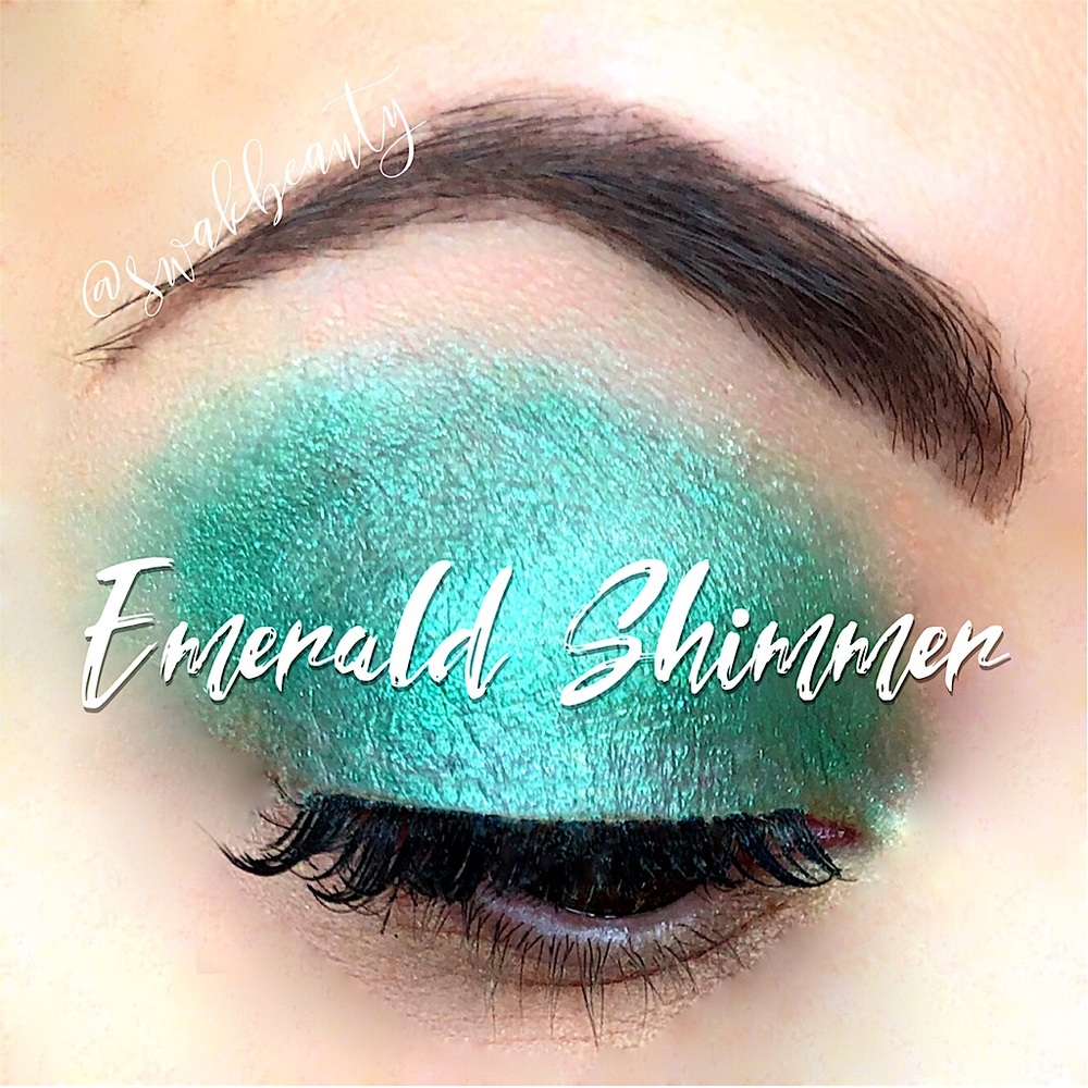Shadowsense Emerald Shimmer NEW Green Metallic Long-Lasting Cream Eyeshadow